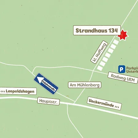 Feriehus Strandhaus 134 *